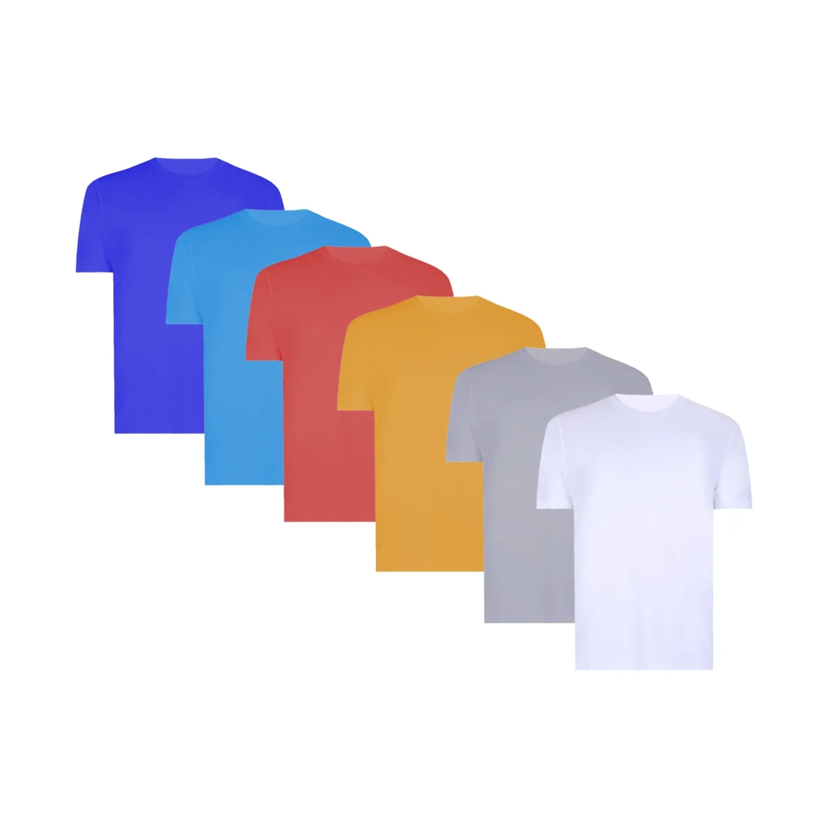 Bisiklet Yaka Penye T-Shirt