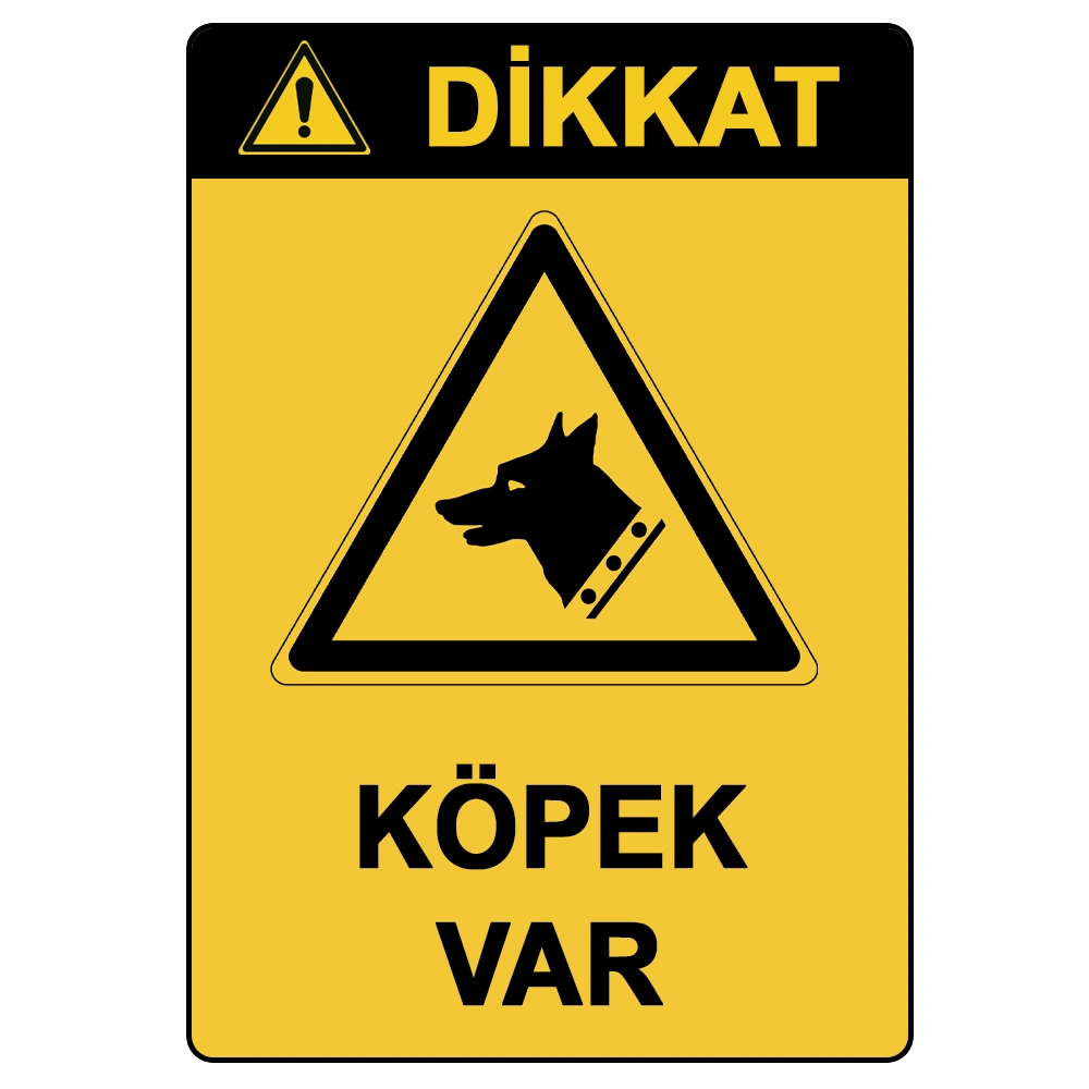 Dikkat Köpek Var